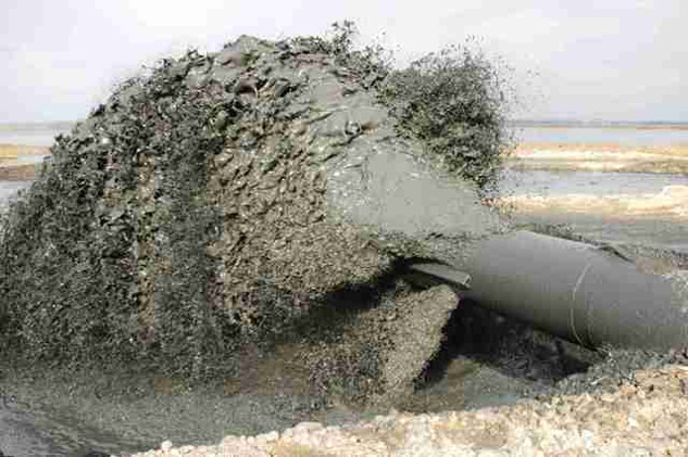 what is dredge material soil